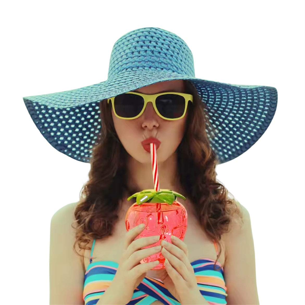 Tasse en forme de fraise